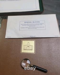 1973 Franklin Mint Pro Football Hall of Fame Immortals Sterling Silver Coin Set