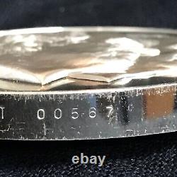 1973 Franklin Mint Proof Nixon Inauguration 198.9 Grams 925 Sterling Silver