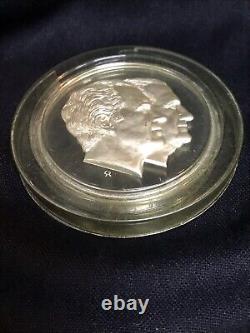1973 Franklin Mint Proof Nixon Inauguration 198.9 Grams 925 Sterling Silver