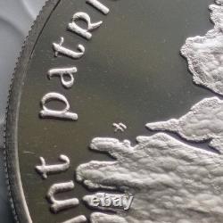 1973 Franklin Mint St Pattys Day. 999(BU)Silver Proof Medal PaschalFire item#38