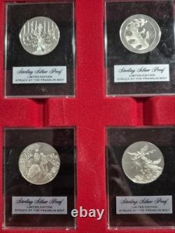 1973 Franklin Mint holiday Proof Set LIMITED EDITION