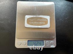 1973 Galena Mine 2000 grain(4.247ozt) 999 silver by Franklin Mint