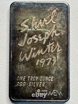 1973 Mount Everest Mint Three Thanksgiving Blessings 3.23 oz Silver Set