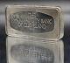 1973 National City Bank Of Cleveland Ohio Franklin Mint 2oz 925 Silver Bar C4743