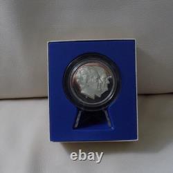1973 Nixon Agnew Presidential Inaugural 6oz Silver Medallion In Box