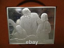 1973 Norman Rockwell Sterling Silver Fondest Memories 10 3.5oz 1500 Grain Bars