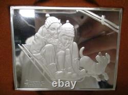 1973 Norman Rockwell Sterling Silver Fondest Memories 10 3.5oz 1500 Grain Bars