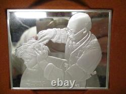 1973 Norman Rockwell Sterling Silver Fondest Memories 10 3.5oz 1500 Grain Bars