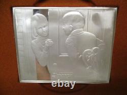 1973 Norman Rockwell Sterling Silver Fondest Memories 10 3.5oz 1500 Grain Bars