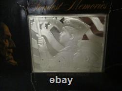 1973 Norman Rockwell Sterling Silver Fondest Memories 10 3.5oz 1500 Grain Bars