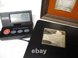 1973 Norman Rockwell Sterling Silver Fondest Memories 10 3.5oz 1500 Grain Bars