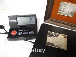1973 Norman Rockwell Sterling Silver Fondest Memories 10 3.5oz 1500 Grain Bars