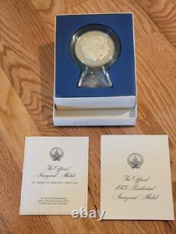 1973 President Richard Nixon Official Inaugural Silver Proof Medal -6.37oz-OIR