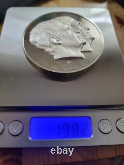 1973 President Richard Nixon Official Inaugural Silver Proof Medal -6.37oz-OIR