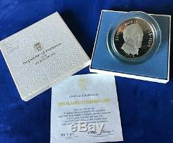 1973 Simon Bolivar Republic Of Panama 20 Balboas Coin ASW 3.8538 troy ounces
