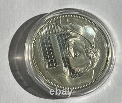 1973 US USA FM Benjamin Rush Bicentennial Council Old Proof Silver Medal