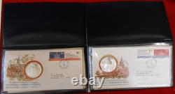 1974 & 1975 First & Second Official Continental Congress Bi Medals And Cachet