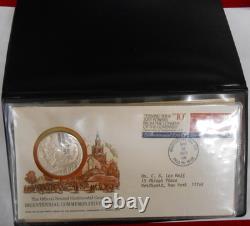 1974 & 1975 First & Second Official Continental Congress Bi Medals And Cachet