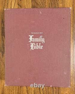 1974/1975 Franklin Mint Family Bible 12oz Sterling Silver King James Version