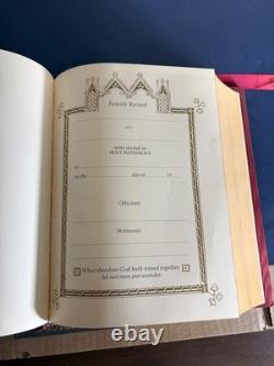 1974/1975 Franklin Mint Family Bible 12oz Sterling Silver King James Version, j87