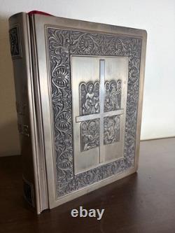 1974/1975 Franklin Mint Family Bible 12oz Sterling Silver King James Version, j87