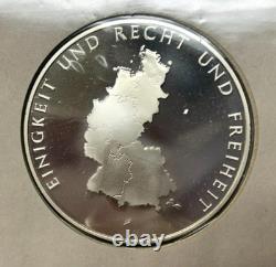 1974 Franklin Mint 25 Jahre Bundesrepublik Deutschland Silver Round OGP