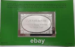 1974 Franklin Mint. 999 Silver Ingots Currier & Ives Print Skating Pond