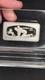 1974 Franklin Mint Father's Day 1000 Grains Sterling Silver Ingot Lucite Display