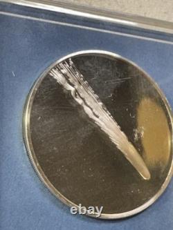 1974 Franklin Mint Sterling Silver Eyewitness Medal Comet Kohoutek