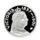 1974 Franklin Mint Victoria 1837-1901.925 Silver Proof Art Medal 45mm 38.1 Gr