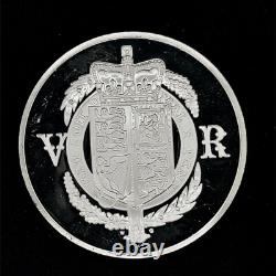 1974 Franklin Mint Victoria 1837-1901.925 Silver Proof Art Medal 45mm 38.1 Gr