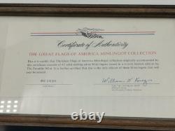 1974 Great Flags Of America 42 Sterling Silver Mini Ingot Flags 7.44 OZT