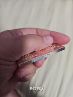 1974 Jaguar XJ12 Auto Bar-Franklin Mint 2.12 Troy oz. 925 Silver Proof Bar