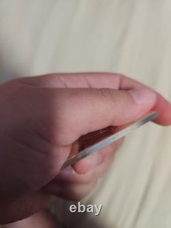 1974 Jaguar XJ12 Auto Bar-Franklin Mint 2.12 Troy oz. 925 Silver Proof Bar