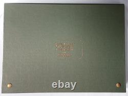 1974 Norman Rockwell Medallic Tribute Robert Frost Proof Set Sterling Silver