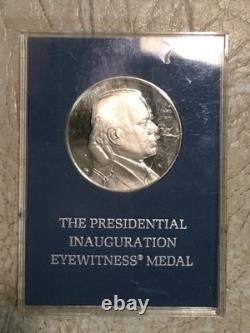 1974 Presidential Inauguration FORD Proof Medal Silver & Silver 5 Cent Coin Lot