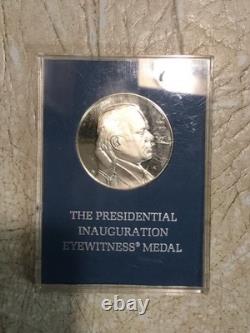 1974 Presidential Inauguration FORD Proof Medal Silver & Silver 5 Cent Coin Lot