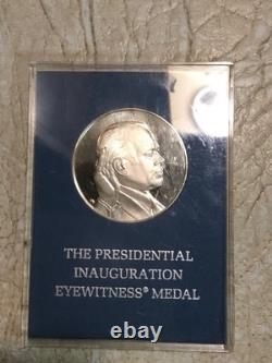 1974 Presidential Inauguration FORD Proof Medal Silver & Silver 5 Cent Coin Lot