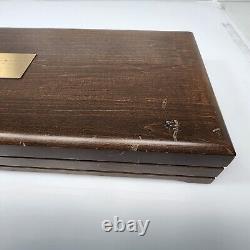 1974 Proof Set Bankmarked Sterling Silver Ingots Franklin Mint = 50 Total Bars
