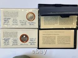 1974 The Official (1st + 2nd) Congress Bicentennial Medal Cachet