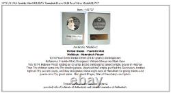 1974 US USA Franklin Mint HOLIDAY Hannukah Prayer OLD Proof Silver Medal i112707