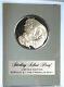 1974 Us Usa Franklin Mint Holiday Madonna & Child Old Proof Silver Medal I112706