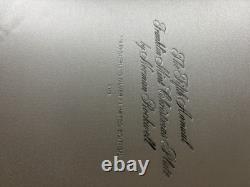 1974 solid Sterling Silver Plate Franklin MintHanging the WreathLimited Ed 925