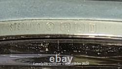 1975 0.964 oz SILVER APOLLO SPACE MISSION ART BAR/ROUND + STAMPS + LETTER