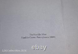 1975 0.964 oz SILVER APOLLO SPACE MISSION ART BAR/ROUND + STAMPS + LETTER