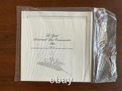 1975 Bicentennial Comm John Hancock Franklin Mint Ltd Ed Silver & Gold Plate