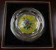 1975 Franklin Mint Sterling Silver Champleve Plate Four Seasons Set Of Four