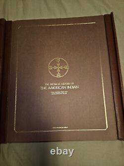 1975 Franklin Mint American Indian Medallic History 41 Silver Medals RARE