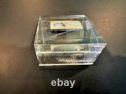 1975 Franklin Mint Fathers Day Sterling Silver Ingot Lucite 1000 grains