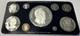 1975 Republic Of Panama Coinage Proof Set Franklin Mint 5.8 Troy Oz (asw)